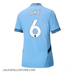 Manchester City Nathan Ake #6 Kotipaita Naisten 2024-25 Lyhythihainen